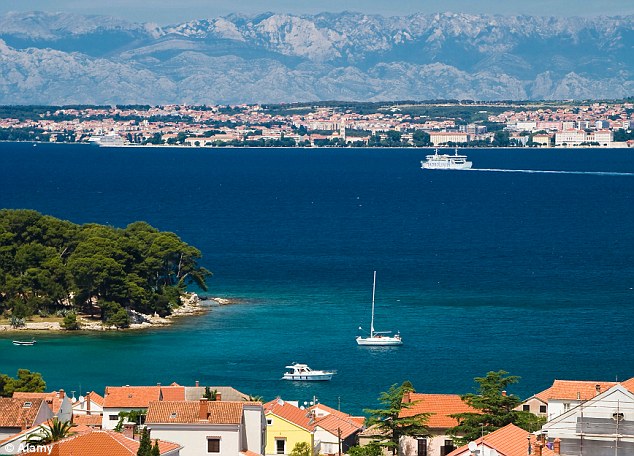Pogled na Zadar.
