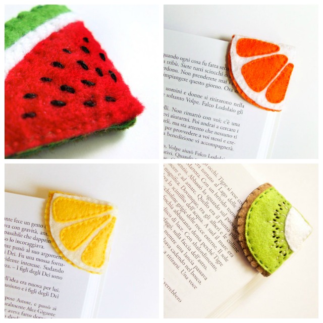 Felt-fruit-corner-bookmarks